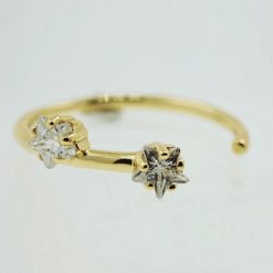 Anillo Plata Sterling 925 Bañado en Oro 18K